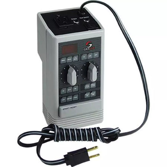 Temporizador electrónico Gralab 451 de 99 minutos, 240 V, 50-60 Hz n.º 5-451-256