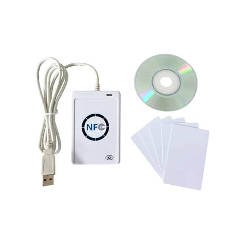 ACS ACR122U NFC RFID 13.56MHZ lector de tarjetas con un cable USB #KK006