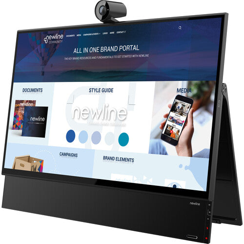 Pantalla táctil para teleconferencias Newline Flex de 27" con resolución 4K UHD MFR # FLEX