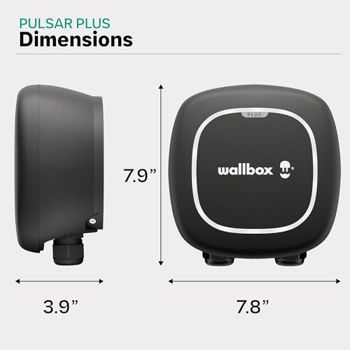 WALLBOX Pulsar Plus 48AMP (11.5 KW) EV Nivel 2 Cargador inteligente