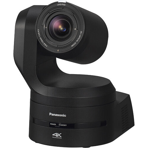 Cámara PTZ Panasonic AW-UE160 UHD 4K con zoom óptico de 20x (negra) MFR # AW-UE160KPJ