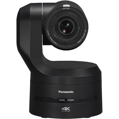 Cámara PTZ Panasonic AW-UE160 UHD 4K con zoom óptico de 20x (negra) MFR # AW-UE160KPJ
