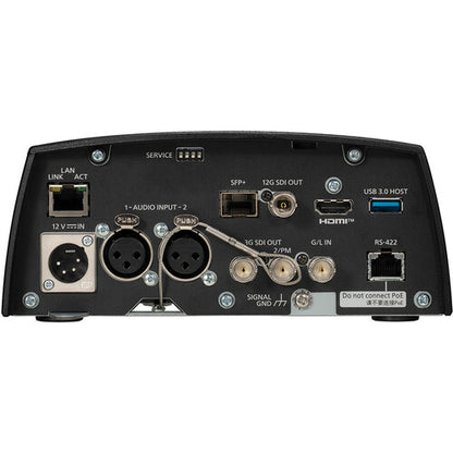 Cámara PTZ Panasonic AW-UE160 UHD 4K con zoom óptico de 20x (negra) MFR # AW-UE160KPJ