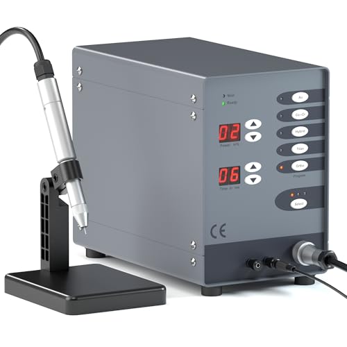 Soldador automático de joyas, máquina de soldadura por puntos CNC de 110 V 100 W, kit de soldadura permanente de joyería de arco de argón, 50A-600A para reparación de joyas de bricolaje, soldadura de