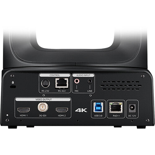 AVer TR535N Cámara PTZ 4K NDI de doble lente con seguimiento automático y zoom óptico de 30x MFR #PTR535NV1