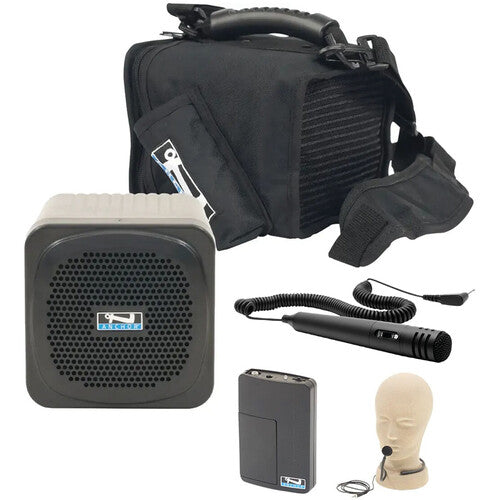 Sistema Anchor Audio MINI Pro System 1 con micrófono con cable, transmisor de petaca y micrófono de solapa MFR #478170