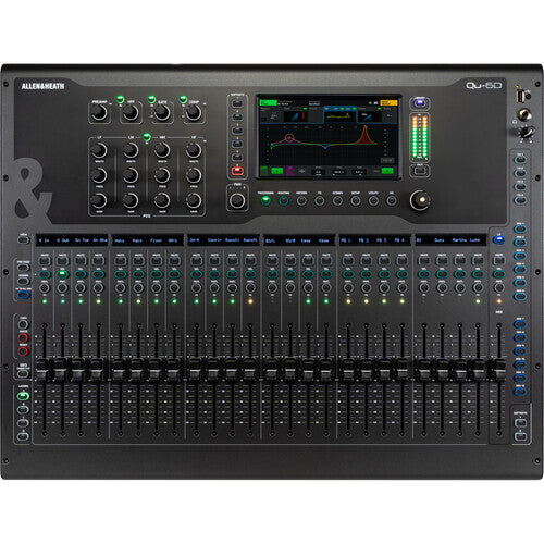Allen & Heath Qu-6D 36-Channel / 12-Bus Digital Mixer with 24+1 Motorized Faders MFR #AH-QU-6D