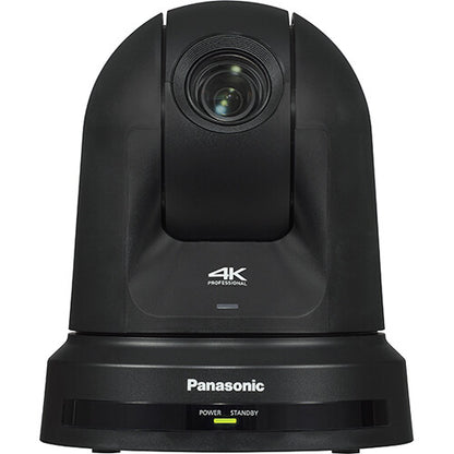 Cámara PTZ Panasonic UE40 4K30 HDMI NDI con zoom de 24x y seguimiento automático (negra) MFR # AW-UE40KPJ5