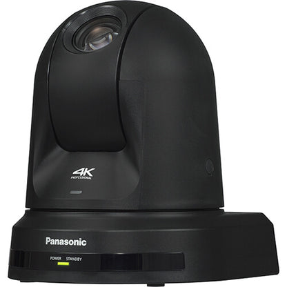 Cámara PTZ Panasonic UE40 4K30 HDMI NDI con zoom de 24x y seguimiento automático (negra) MFR # AW-UE40KPJ5
