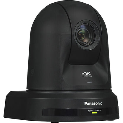 Cámara PTZ Panasonic UE40 4K30 HDMI NDI con zoom de 24x y seguimiento automático (negra) MFR # AW-UE40KPJ5