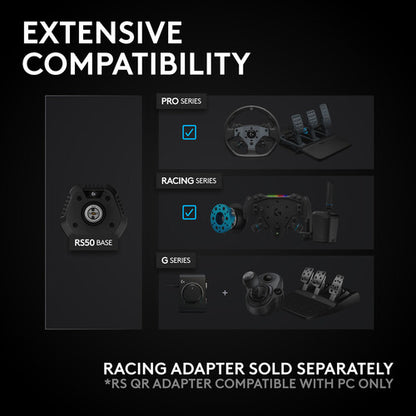 Sistema de volante de carreras Logitech G RS50 (PC, PlayStation 4/5)  MFR #941-000264