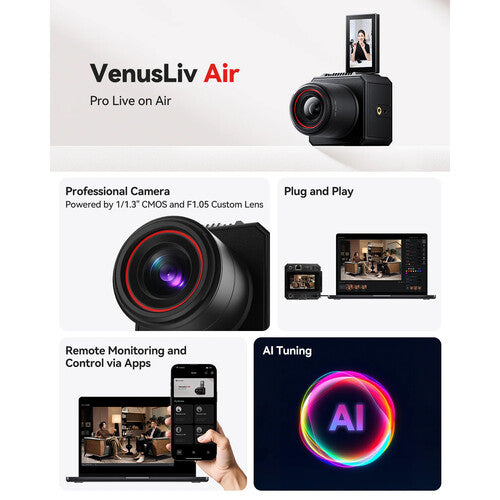 Cámara de transmisión en vivo todo en uno Hollyland VenusLiv Air # VENUSLIV AIR