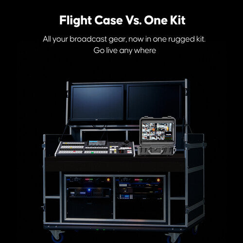 Kit mezclador-conmutador de vídeo para transmisión en directo de 8 canales OSEE GoStream Duet 8 ISO KIT