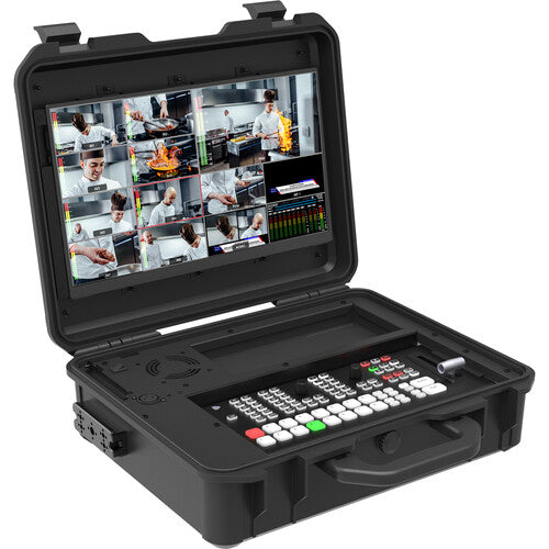 Kit mezclador-conmutador de vídeo para transmisión en directo de 8 canales OSEE GoStream Duet 8 ISO KIT