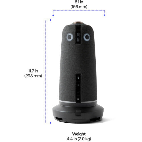 Cámara de videoconferencia inteligente Owl Labs Meeting Owl 5 Pro UHD 4K 360° N.° de fabricante MTW505-1000