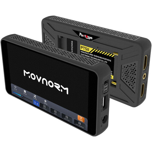 PORTKEYS PT5 II con soporte para LUT 3D Monitor táctil HDMI 4K de 5"