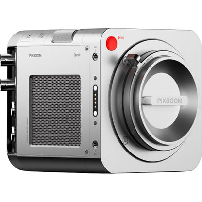 Cámara de cine Pixboom Spark 4K con obturador global S35 y tarjeta SSD de 2,5 TB (Sony E, plateada)  MFR # PXB-SPK-SES