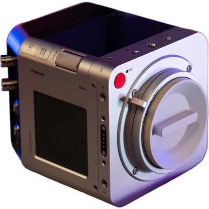 Cámara de cine Pixboom Spark 4K con obturador global S35 y tarjeta SSD de 2,5 TB (Sony E, plateada)  MFR # PXB-SPK-SES