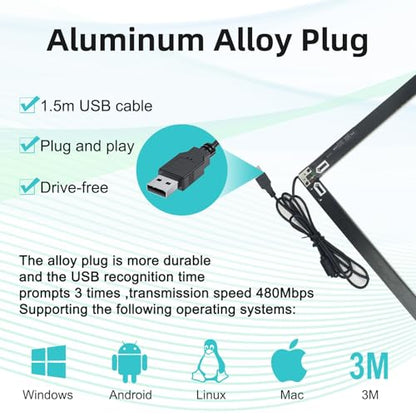 Marco de pantalla táctil infrarroja de 32 pulgadas - Panel táctil interactivo IR de 20 puntos para monitor marco de TV, pizarra blanca