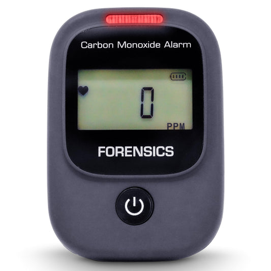Detector de monóxido de carbono para vehículos y aviones | Alarma rápida de bajo nivel de 9 ppm (versión 2.0) FD-CAR002