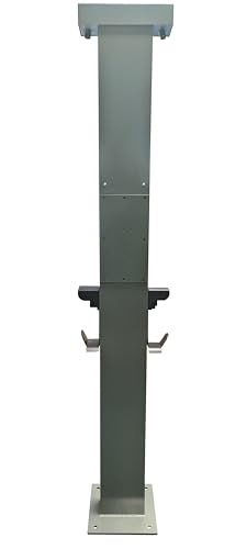 Pedestal universal para cargadores de vehículos eléctricos de nivel 2 (Pedestal Dual w/CMS) U-PED82-CMS