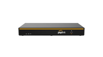 Peplink B-One Router WiFi Gigabit Dual WAN para Internet inalámbrico | Rendimiento de 1 GBps | 2 puertos WAN, 4 puertos LAN, Wi-Fi MIMO 2X2 de doble banda | Suavizado WAN #B-ONE-T-PRM