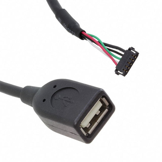 Molex 2061070001 206107 Receptáculo hembra USB A a receptáculo rectangular de 5 pos 0.49' (150.0mm)