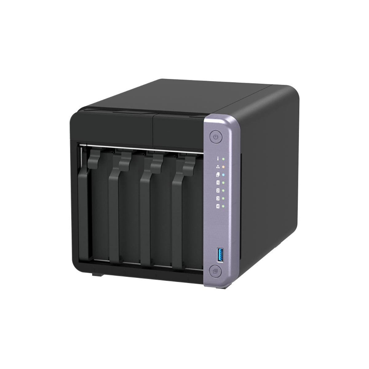 Gabinete NAS QNAP TS-432X-4G de 4 bahías, sin discos