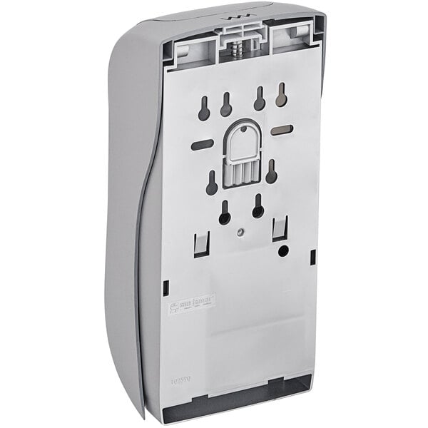 Dispensador híbrido automático San Jamar SH970SS Summit Rely (acabado plateado) para jabón de manos, desinfectante y loción - 5 1/2" x 4" x 12"
