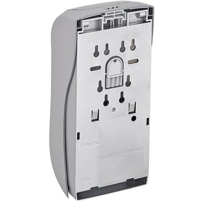 Dispensador híbrido automático San Jamar SH970SS Summit Rely (acabado plateado) para jabón de manos, desinfectante y loción - 5 1/2" x 4" x 12"