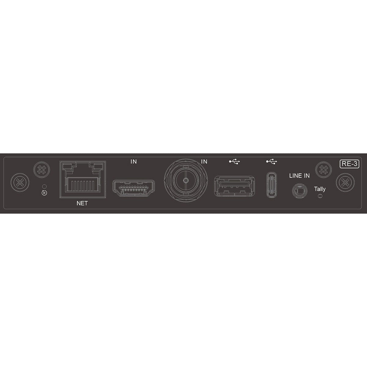 Kiloview RE-3 2-Ch 4K UHD H.265/H.264 HDMI/3G-SDI/NDI|HX Rackmount Encoding Card
