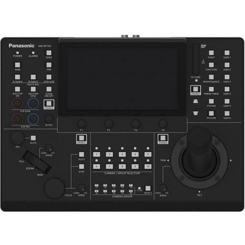 Panasonic AW-RP150 Controlador remoto de cámara PTZ con pantalla táctil de 7" con recorte para 4K HD. AWRP150GJ