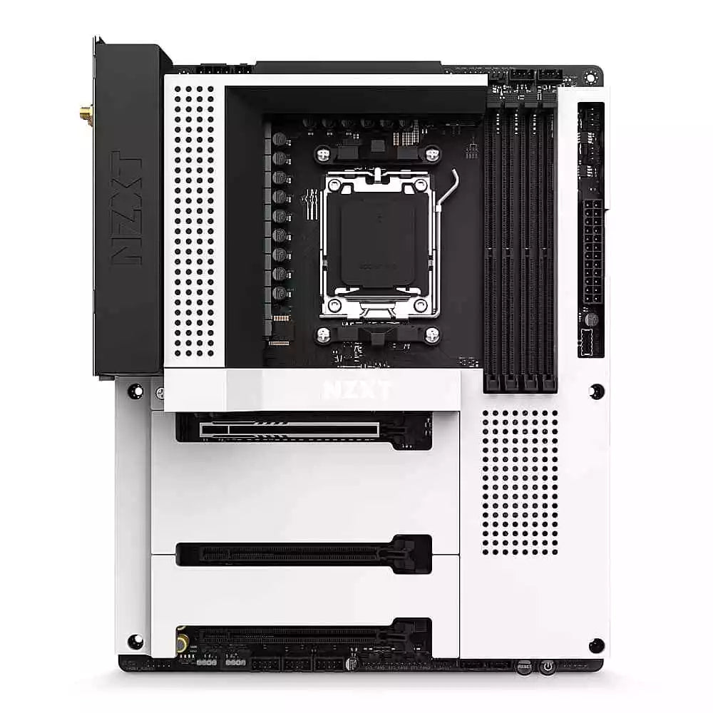 Placa base AMD NZXT B650E (Socket AM5) USB 3.2 - Color blanco - N7-B65XT-W1