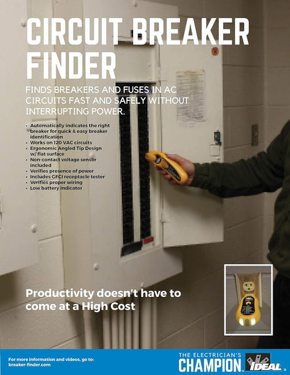 Ideal Industries 61-534 Circuit Breaker Finder