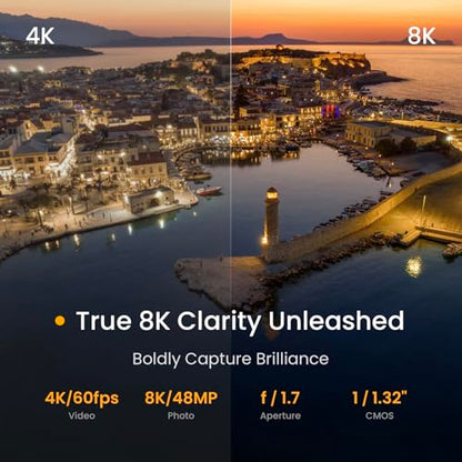 SKYROVER X1 Fly More Combo, dron con cámara 4K para adultos, foto de 8K, menos de 8.78 oz, transmisión de 50000 pies, tiempo de vuelo de 96 minutos con 3 baterías