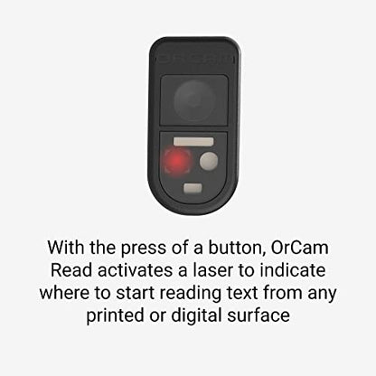 OrCam Lectura - Lector de asistencia de inteligencia artificial (IA) - Incluye función de lectura inteligente - para cualquier persona que esté expuesta a grandes cantidades de texto en la escuela TE-17163