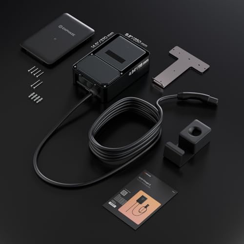 Cargador Enphase IQ EV 2 | Cargador inteligente de nivel 2 de 48A (hasta 11.5 kW, 240 V) | Wi-Fi + Bluetooth | Conexión directa | Certificado UL | Cable de 25 pies | NACS | Para interiores IQ-EVSE-NA-1060-0101-1120