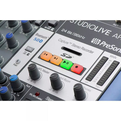 Interfaz de audio híbrida compatible con USB-C de 12 canales PreSonus StudioLive AR12c - 2779200101