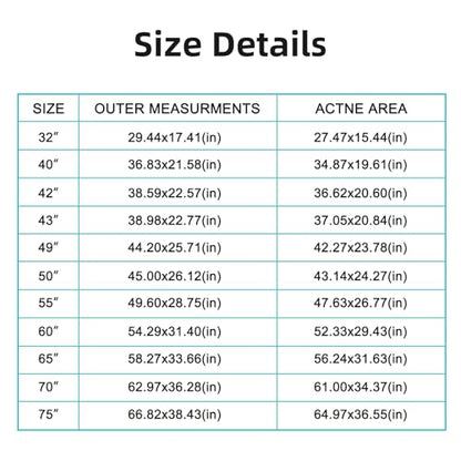 Marco de pantalla táctil infrarroja de 32 pulgadas - Panel táctil interactivo IR de 20 puntos para monitor marco de TV, pizarra blanca
