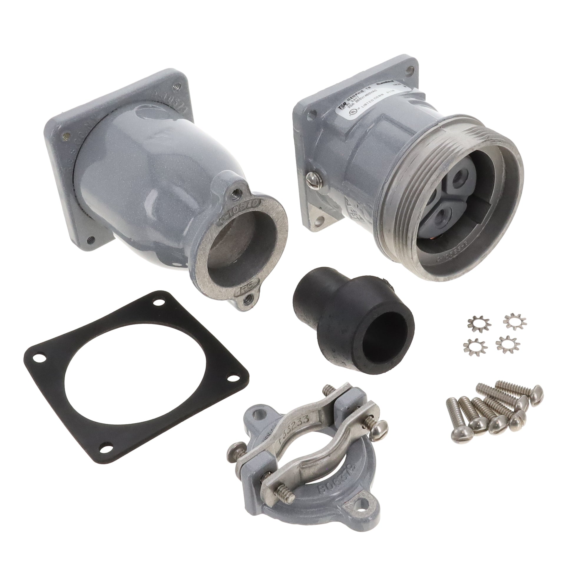 ABB Electrification (Thomas and Betts) 3417 - Pin y manguito (2P3W) - 30A 480VCA