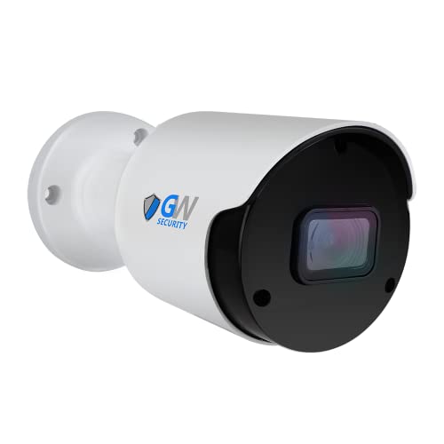 GW Security 12MP 4000x3000p cámara de seguridad IP PoE para exteriores/interiores con micrófono IP Bullet (GW12537MIC)