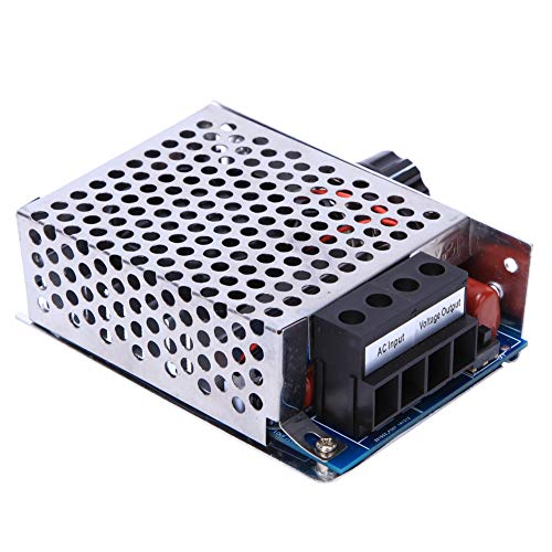 AC 110V 230V 10000W regulador de voltaje de tiristor, regulador de voltaje electrónico SCR, controlador de velocidad del motor para motor eléctrico