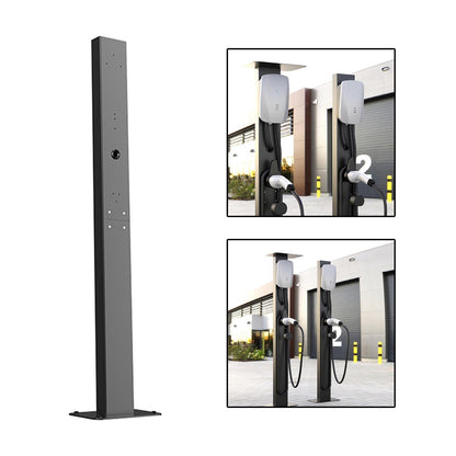 EV Charger Pedestal Universal Stand Vehicle Charging Pile Mounted EV Charging Station