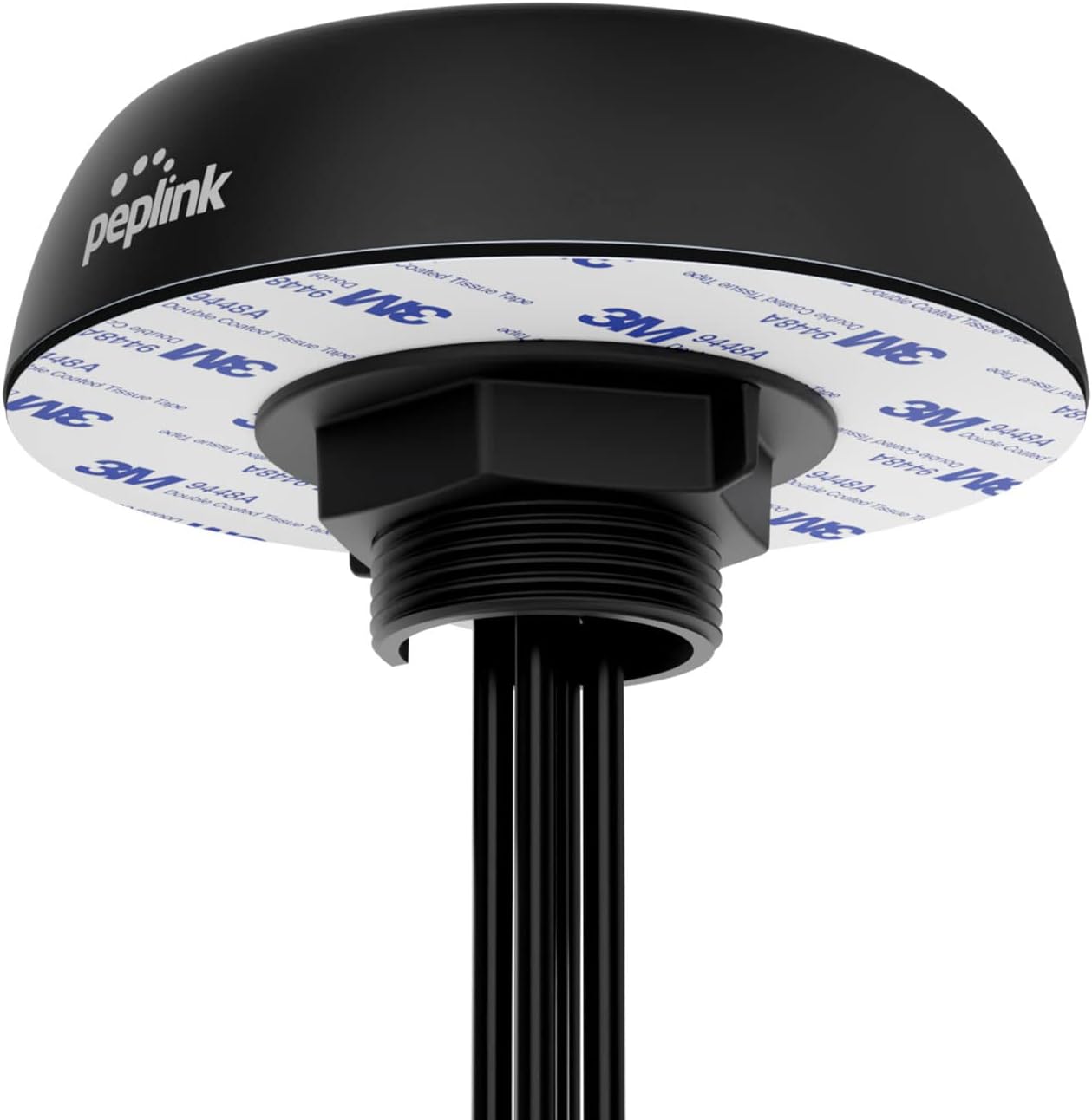 Peplink Mobility - Antena celular y Wi-Fi 5 en 1 con receptor GPS, QMA, negro, 1 pie/1.0 ft, negro | ANT-MB-22G-Q-B-1