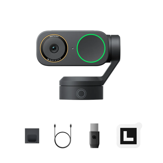 Insta360 Link 2 Pro - Paquete estándar webcam IA