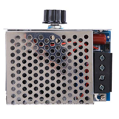 AC 110V 230V 10000W regulador de voltaje de tiristor, regulador de voltaje electrónico SCR, controlador de velocidad del motor para motor eléctrico