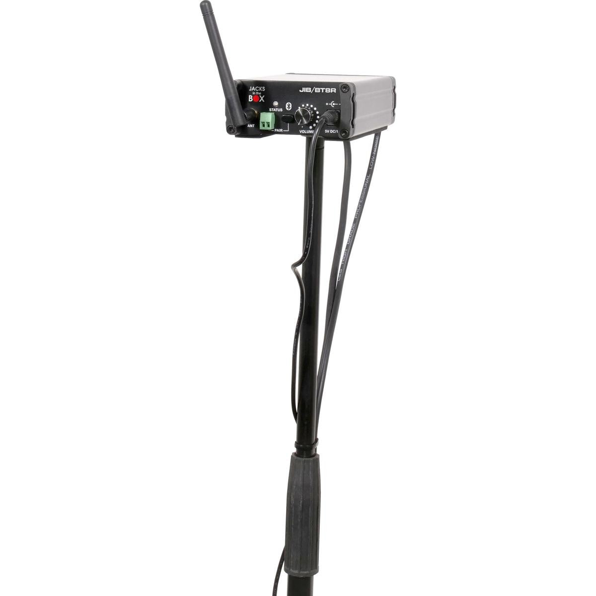 Receptor Bluetooth estéreo Galaxy Audio Jacks In The Box BT8R con XLR y 1/4" O -GAJIBBT8R