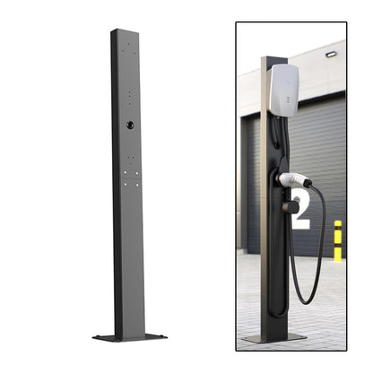 EV Charger Pedestal Universal Stand Vehicle Charging Pile Mounted EV Charging Station