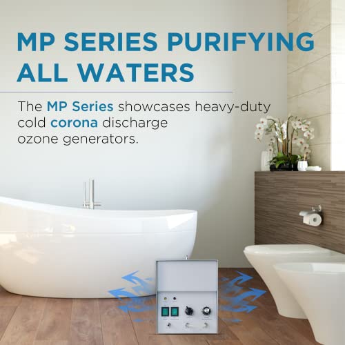 MP - 5000 Generador de ozono, Temporizador ajustable, Tratamiento de ozonador, para uso de agua con conexión de oxígeno opcional, hasta 5000mg/h,