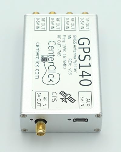 Divisor de 4 vías GPS/GNSS GPS14x para antenas alimentadas (GPS140)